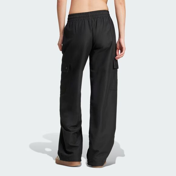Adidas Women's Essentials Woven Cargo Pants, Black, Size M, IX9974 - Picture 2 of 13